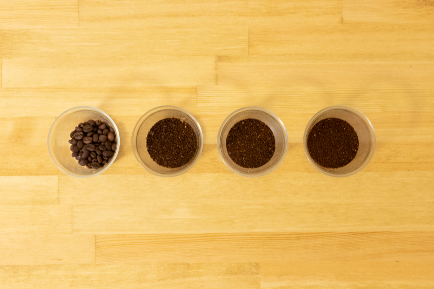 コーヒー豆を3種類の挽き目で飲み比べてみた フロムカフェ